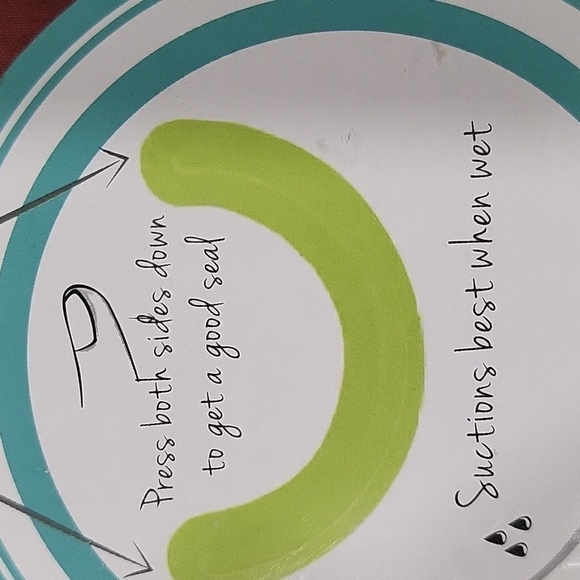 NWT Plate Divider 2 PACK Green - Food Separator - Food Safe Silicone - Picture 9 of 9